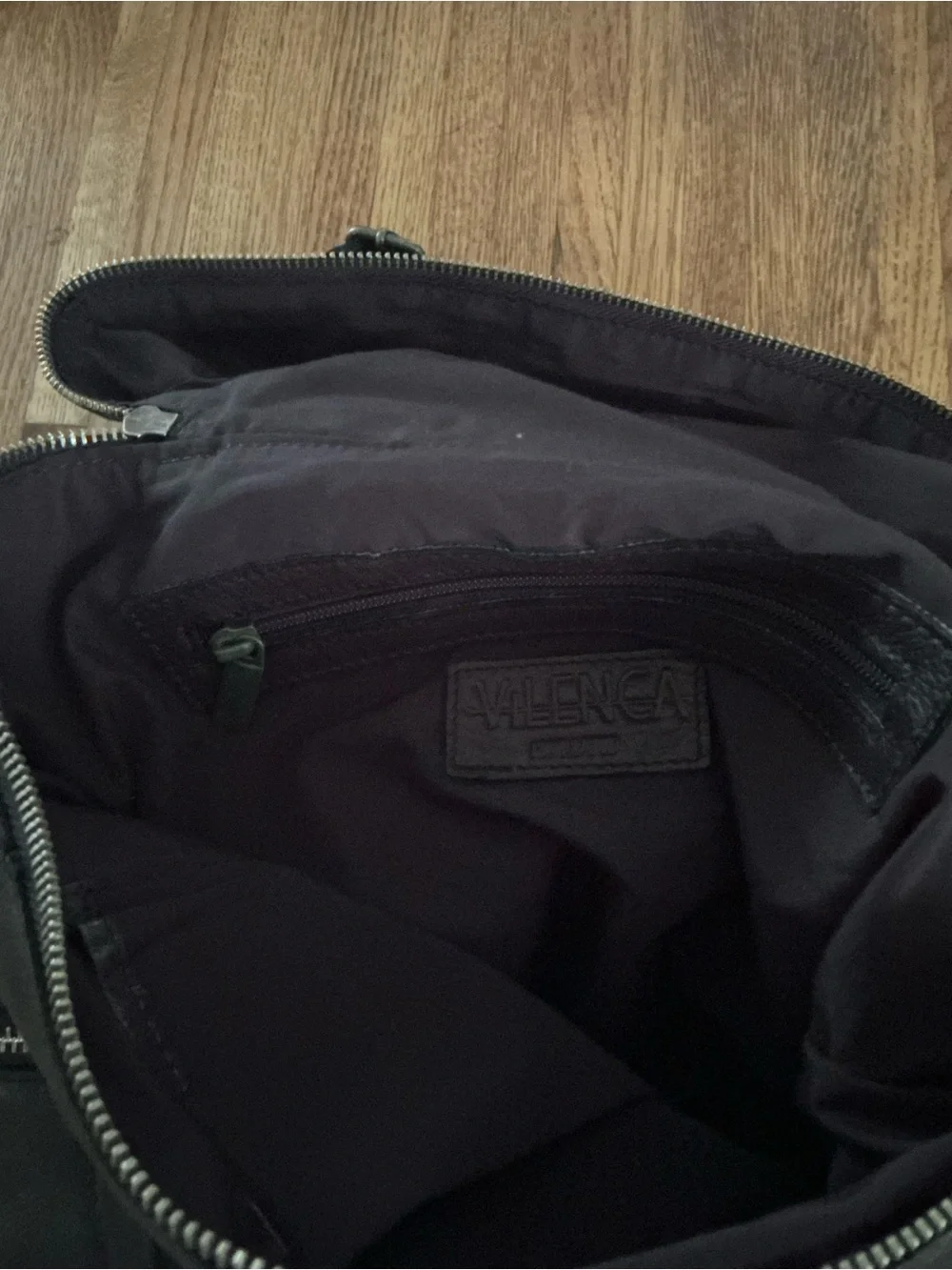 Minimalist Black Leather Backpack — Urban Everyday Backpack